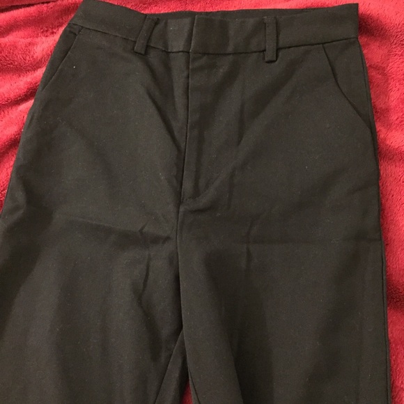 H&M black slacks with slits size 2 - Picture 4 of 7